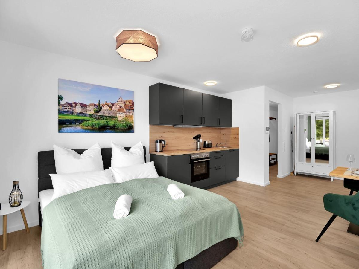 Inhome Studio Apartment - Kueche - Parken - Tv Schwäbisch Hall Exterior foto